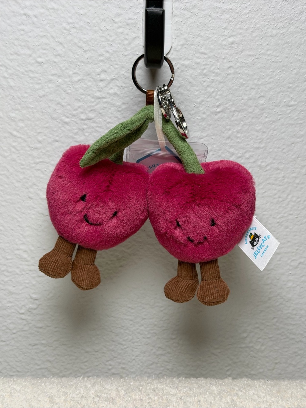 Jellycat Cherries Bag Charm / BNWT / VHTF